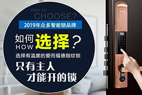 2019，讓自已生活變得幸福，您還缺一把智能鎖！